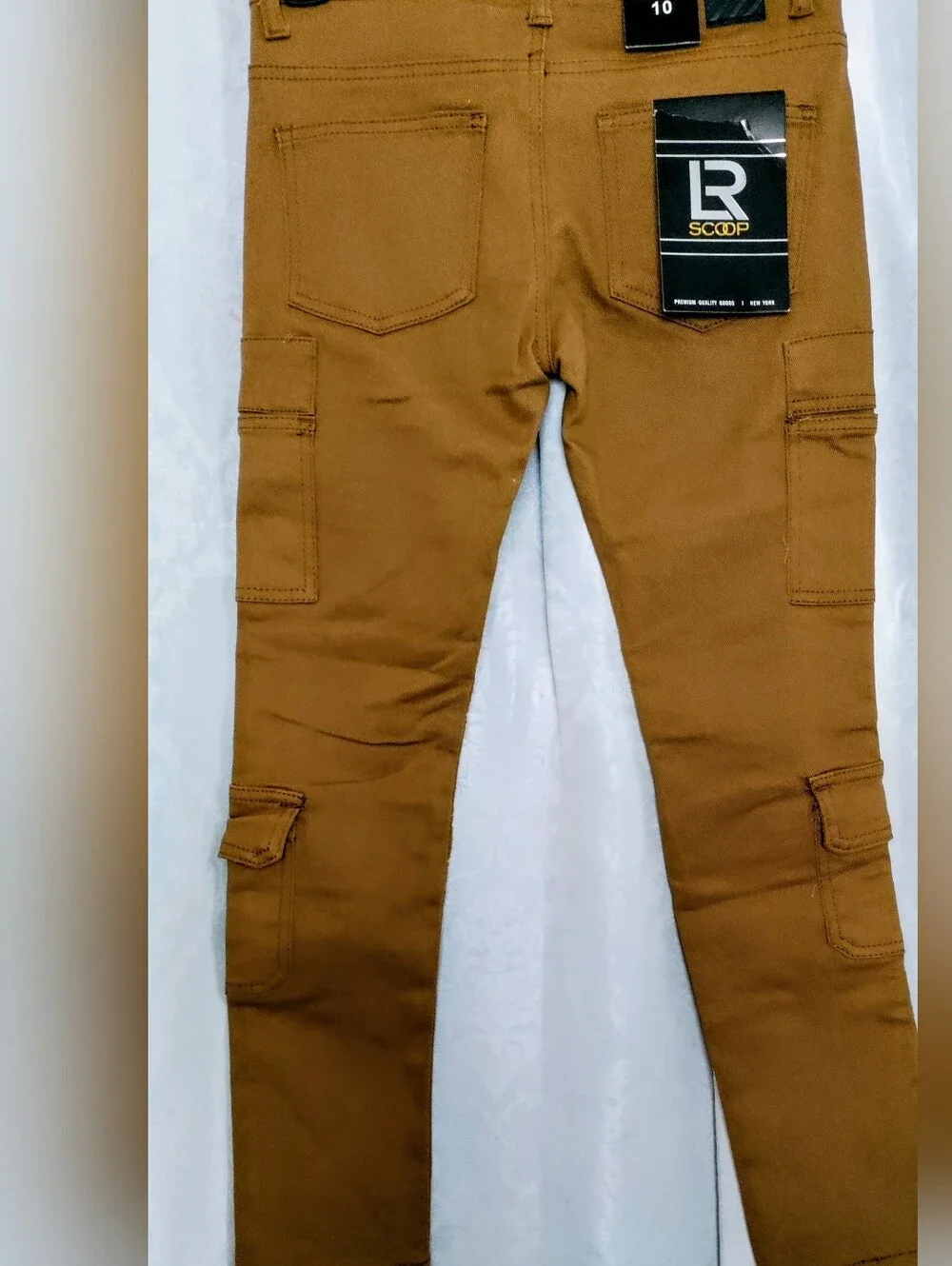 LR Scoop Boys Slim-Fit Cargo Pants – Size 10 NWT